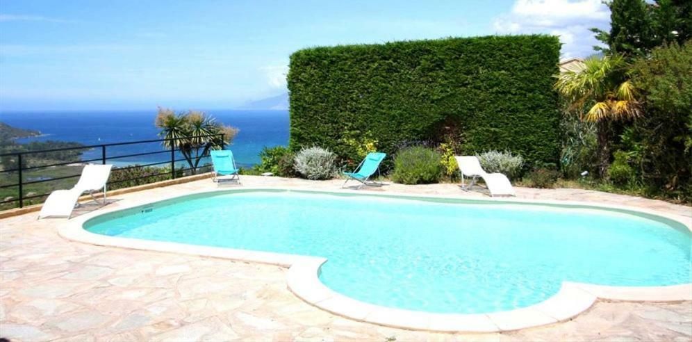 Saint-Florent Villa Sleeps 6 Pool Wifi Екстериор снимка